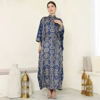 Kaftan Navy | Kaftan Etnik | Kaftan Premium | Kaftan Jumbo | Long Kaftan | Dress Navy | Dress Etnik 
