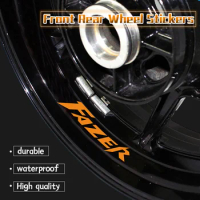 For YAMAHA FAZER FZ1 FZ1N/S FZ6 FZ6S/N FZ8 FZ8N Motorcycle Wheel Stickers Reflective Hub Decals Rim Stripe Decorative Sticker