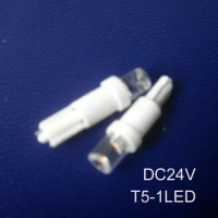 High quality,24V T5 led,T5 24VDC,T5 LED,T5 lamp,24V T5 light,W3W Light,T5 Indicator Lamp,T5 Bulb,T5 DC24V,free shipping 50pc/lot
