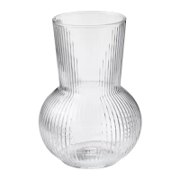 PÅDRAG 花瓶, 透明玻璃, 17 公分