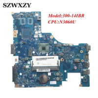 Original For Lenovo Ideapad 300-14IBR Laptop Motherboard 5B20L25756 NM-A471 N3060 CPU Full Tested