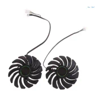 1PC 87mm PLD09210S12HH 4Pin 12V 0.4A VGA Fan Graphics Card Cooling Fan for MSI GeForce 1660 SUPER 1660Ti RTX2060 Fan