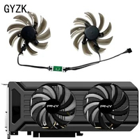 New For PNY GeForce GTX1060 1070ti OC Graphics Card Replacement Fan TH9210S2M-PAA01 GA91S2U