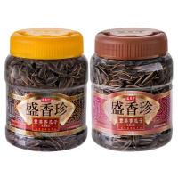 即期品【盛香珍】豐葵香瓜子禮桶700g/桶S(焦糖風味/桂圓紅棗風味-2種可選)