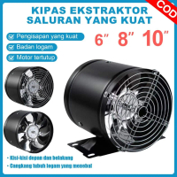 SOKANY Kipas Angin 4'' 6'' 8'' 10'' Kipas Angin Ekstraktor Mini Kipas Angin Ventilasi Pipa Logam Kip