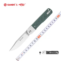 Ganzo G767 2024 New Model New Style 9CR14 Blade G10 Handle EDC Pocket Folding Knife Tactical Survival Knife Outdoor Camping Kni
