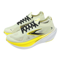 Brooks 慢跑鞋 Hyperion Max 3 男鞋 綠 黃 回彈 厚底 競速跑鞋 運動鞋 1104671D734