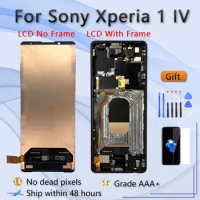 6.5" OEM LCD For Sony Xperia 1 IV XQCT54 XQ-CT72 XQ-CT54 XQ-CT62 XQCT62-B Display Touch Screen Replacement For Sony X1 IV OLED