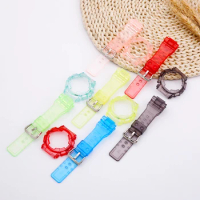 Transparent watch strap case for Casio G-SHOCK GMA-S110MP S120SR S130 S140 Men's and women's Sports strap case watch accessories