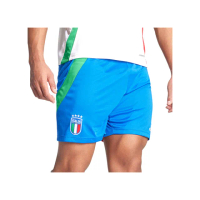 【adidas 愛迪達】Adidas Italy 24 Away Shorts 男款 藍色 義大利 運動 訓練 足球 短褲 IQ0486