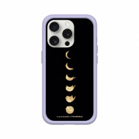 【RHINOSHIELD 犀牛盾】iPhone 13 mini/Pro/Max Mod NX MagSafe兼容 手機殼/貓咪月象-黑(I Love Doodle)