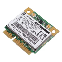 Wireless Adapter Card for Atheros AR5B195 AzureWave AW-NB037H half Mini PCI-E WIFI + Bluetooth 3.0 Wireless Card