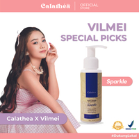 [CALATHEA X VILMEI] Calathea Body Lotion 1 Pcs Exclusive Varian Sparkle Pilihan Ci Vilmei With Colla