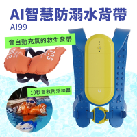 SUNIWIN尚耘國際 AI人工智慧防溺水安全氣囊AI99/ 泳具/ 減輕戲水傷害造成的風險
