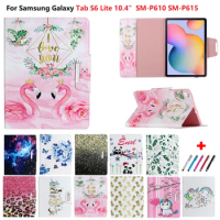 Tablet Case For Samsung Tab S6 Lite Case Cute Flamingo Unicorn Cover for Galaxy Tab S6 Lite SM-P610 P615 Case 10.4" Girls Kids