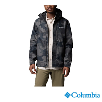 Columbia 哥倫比亞 男款-OT防水外套-黑色迷彩 UWE82050BQ/JS