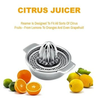 Portable Stainless Steel Hand Juicer Orange Lemon Citrus Lime Fruit Juice Squeezer Kitchen Gadgets Manual Multifunctional Juicer