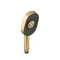 【KOHLER】Statement 多功能橢圓手持花灑(摩登金)