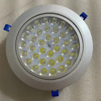Round Dimmable Downlights 36W LED Ceiling lamp recessed COB Spot lights ac85-265V