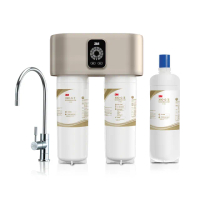 【加碼送軟水濾心】3M X90-G 櫥下型極淨倍智雙效淨水器(強效除垢/0.2微米精細孔徑/DWS6000-ST升級款/安裝)
