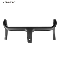 Avian Canary Carbon Handlebar Integrated 240 Grams T800 Graphene Aero Road Bike 360 380 400 420MM Full Internal Routine