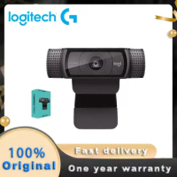 Logitech C920e HD Webcam Video Chat Web Recording Smart USB Camera 1080p