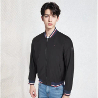 【Tommy Hilfiger】男生 飛行外套 立領夾克(美國原裝進口)
