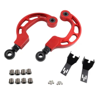 Red Rear Camber Arm Kit Adjustable For Volkswagen GTI MK5/MK6/MK7 Jetta (A5/A6/A7) Passat (B6/B7/B8) AUDI A3 / A3 QUATTRO (8P)