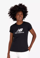 New Balance Essentials Stacked Logo Cotton Athletic T-Shirt