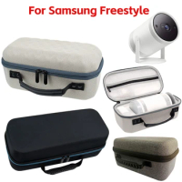 Portable Projector Carrying Case Dustproof Projectors Storage Bag for Samsung Freestyle Hard EVA Travel Case for JBL Flip 4/6
