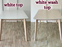 JJ meja makan scandinavian moden 150cm/5ft untuk 6 orang