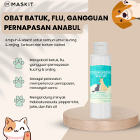 Obat Flu Batuk Kucing Demam Pilek Flucat Cat Coldy Dog Flu Cough Kucing Anjing Anabul Ampuh Natural 