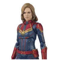 SHF Captain Marvel Action Figure Carol Danvers รุ่นสะสมของเล่น