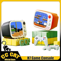 H7 Mini TV Handheld Game Console 3.5inch IPS Eye Protection Screen Retro High Endurance Nostalgic Arcade Classic Game Kid Gifts
