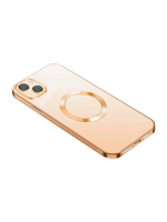 Glossy Series เคสใสพร้อม MagSafe สำหรับ iPhone 14 Plus (สีส้ม)