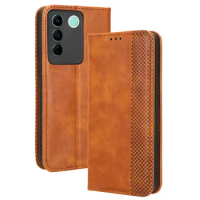 Phone Case For VIVO S16E flip magnetic protective case for VIVO V27E wallet type Protective sleeve