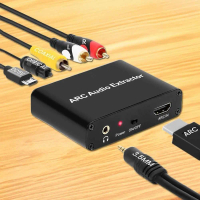 ALLOYSEED Audio Extractor Digital HDMI ARC to Analog Coaxial RCA SPDIF - AY80