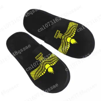 Aramean Flag Logo House Slippers Women Cozy Memory Foam Suryoyo Slip On Hotel Slipper Shoes