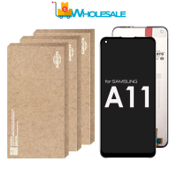 Paparan Rikey untuk ALLPARTS, penggantian digitizer skrin sentuh LCD untuk SAMSUNG Galaxy A11, Versi