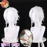 CoCos Game Identity V White Seer Cosplay Wig Game Cos Identity V Wig Eli Clark White Cosplay Silvery White Wigs