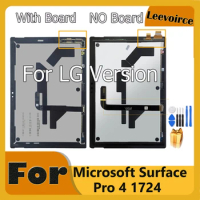 NEW Tested For Microsoft Surface Pro 4 pro4 1724 Touch Screen LCD Display + Board Assembly For Surface Pro 4 pro4 For LG Version