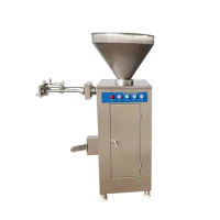 5 Years Guarantee Automatic Electric Piston Sausage Filler Filling Collagen Plastic Pig Animal Protein Casing Machine