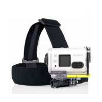 Black Elastic Head Strap Mount For sony action am HDR-AS100V AS300R AS50 AS200V X3000R AEE sport camera