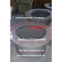 Flange PVC 16\ 16 in inci inch buatan lokal"