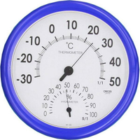 CRECER溫濕度計(日本原裝)溫度計/濕度計/溼度計/溫溼度計CR-320(藍色)
