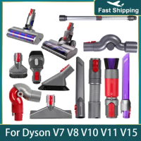 For Dyson DC V6 V7 V8 V10 V11 V15 V12 Slim Vacuum Cleaner Accessories Roller Brush Head Washable HEPA Filter Replacement Parts