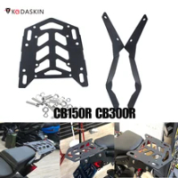 Kodakin Motorcycle Rear Rack Fender Luggage Holder Saddlebag Cargo Shelf for Honda CB300R CB150R CB 300 150 R accessories