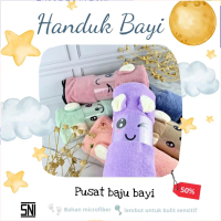 Handuk Bayi Lembut Microfiber / Handuk Anak Premium Berkarakter 50x100cm