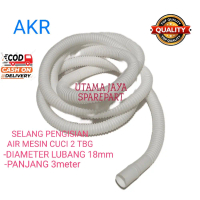 [3 METER] SELANG PENGISIAN AIR MESIN CUCI AKR 2 TABUNG / SELANG MASUK AIR / SELANG INLET / SELANG IS