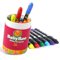 畫筆 可水洗旋轉蠟筆24色寶寶蠟筆36色蠟筆油畫棒炫彩棒兒童蠟筆套裝 唯伊時尚